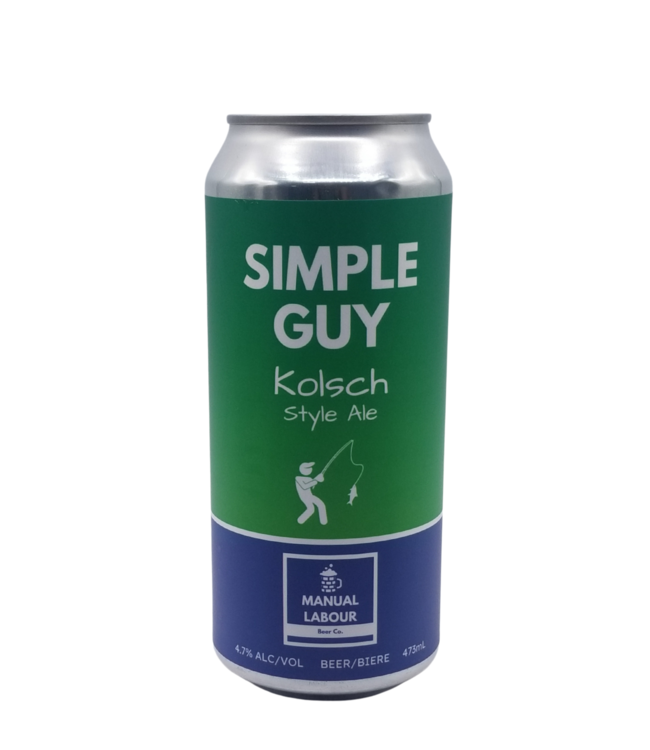 Manual Labour Beer Co. Simple Guy Kolsch 473ml