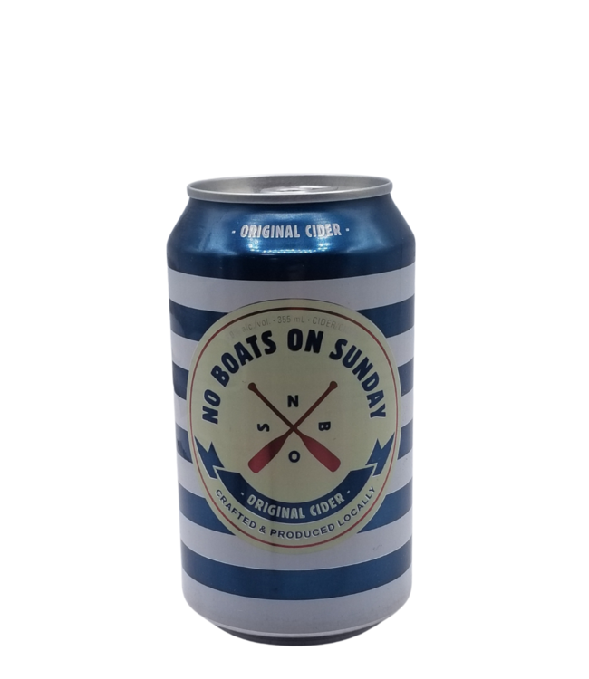 No Boats on Sunday 100% BC Cider 355ml
