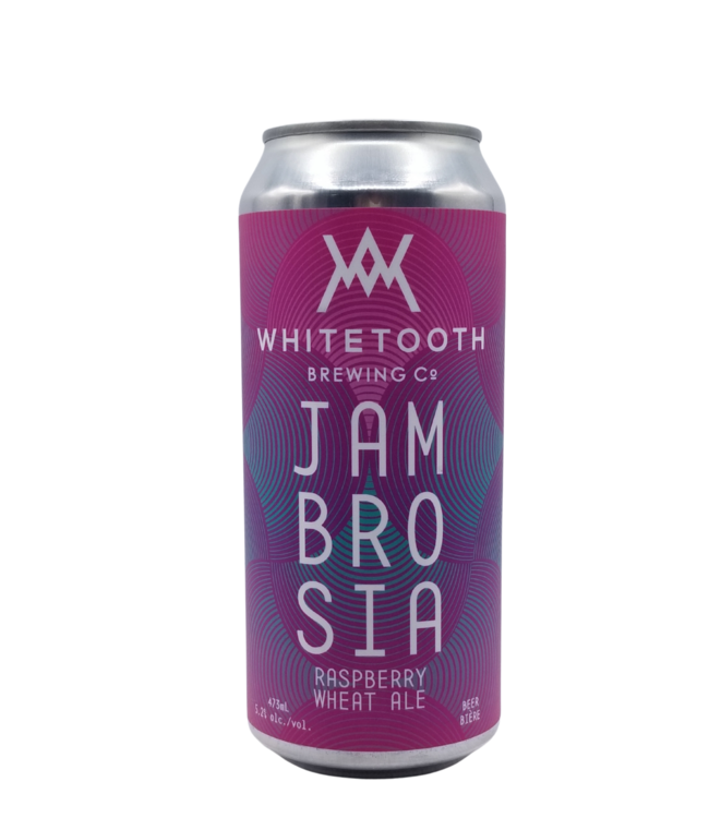 Whitetooth Brewing Co. Jambrosia Raspberry Wheat Ale 473ml