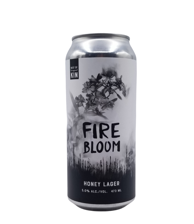 Best of Kin Brewing Fire Bloom Honey Lager 473ml