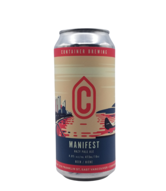 Container Brewing Container Brewing Manifest Hazy Pale Ale 473ml