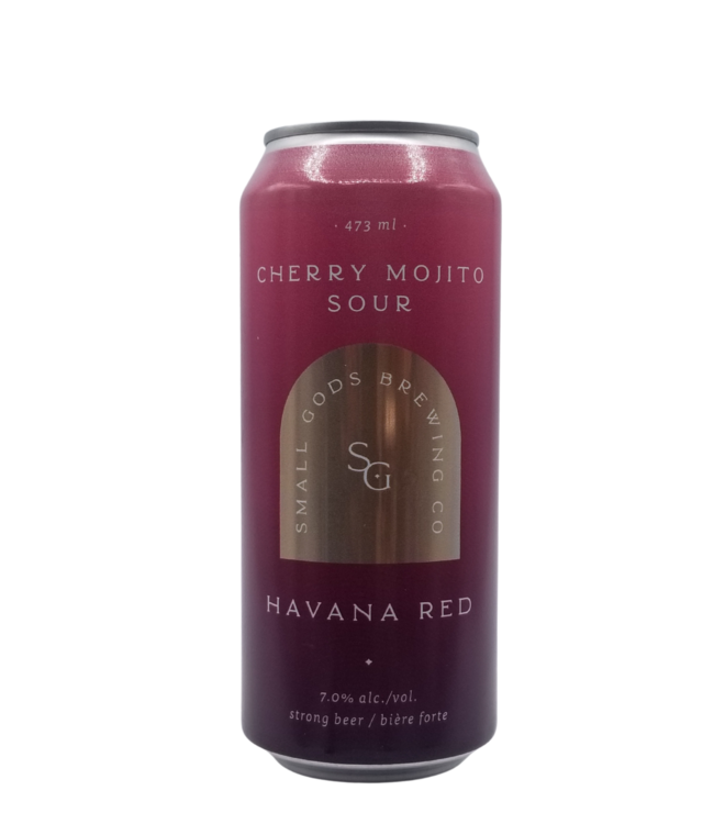 Small Gods Brewery Havana Red Cherry Mojito Sour 473ml