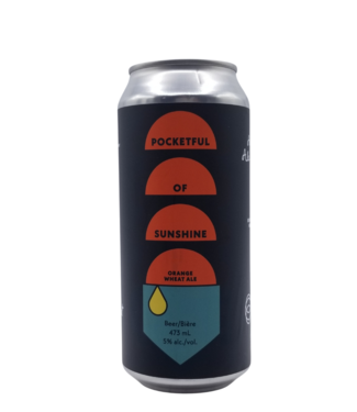 The Establishment Brewing The Establishment/Annex Brewing Collab: Pocketful of Sunshine Orange Wheat Ale 473ml