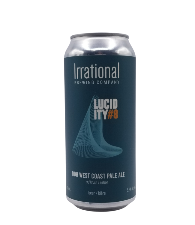 Irrational Brewing Exp. Lucidity 8 DDH West Coast Pale Ale 473ml