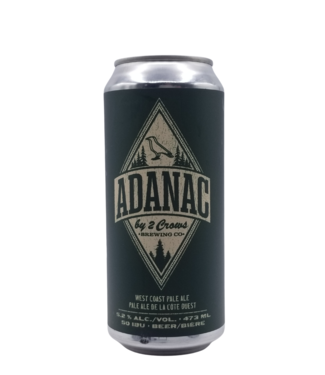 2Crows Brewing 2Crows Brewing Adanac West Coast Pale Ale 473ml