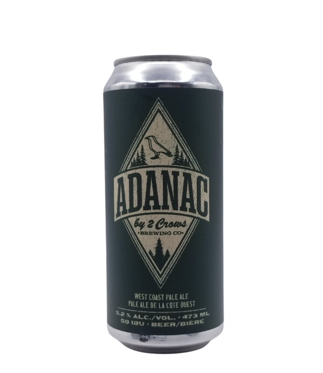 2Crows Brewing Adanac West Coast Pale Ale 473ml