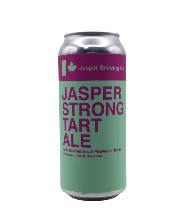 Jasper Brewing Blueberry & Fireweed Honey Tart Ale 473ml