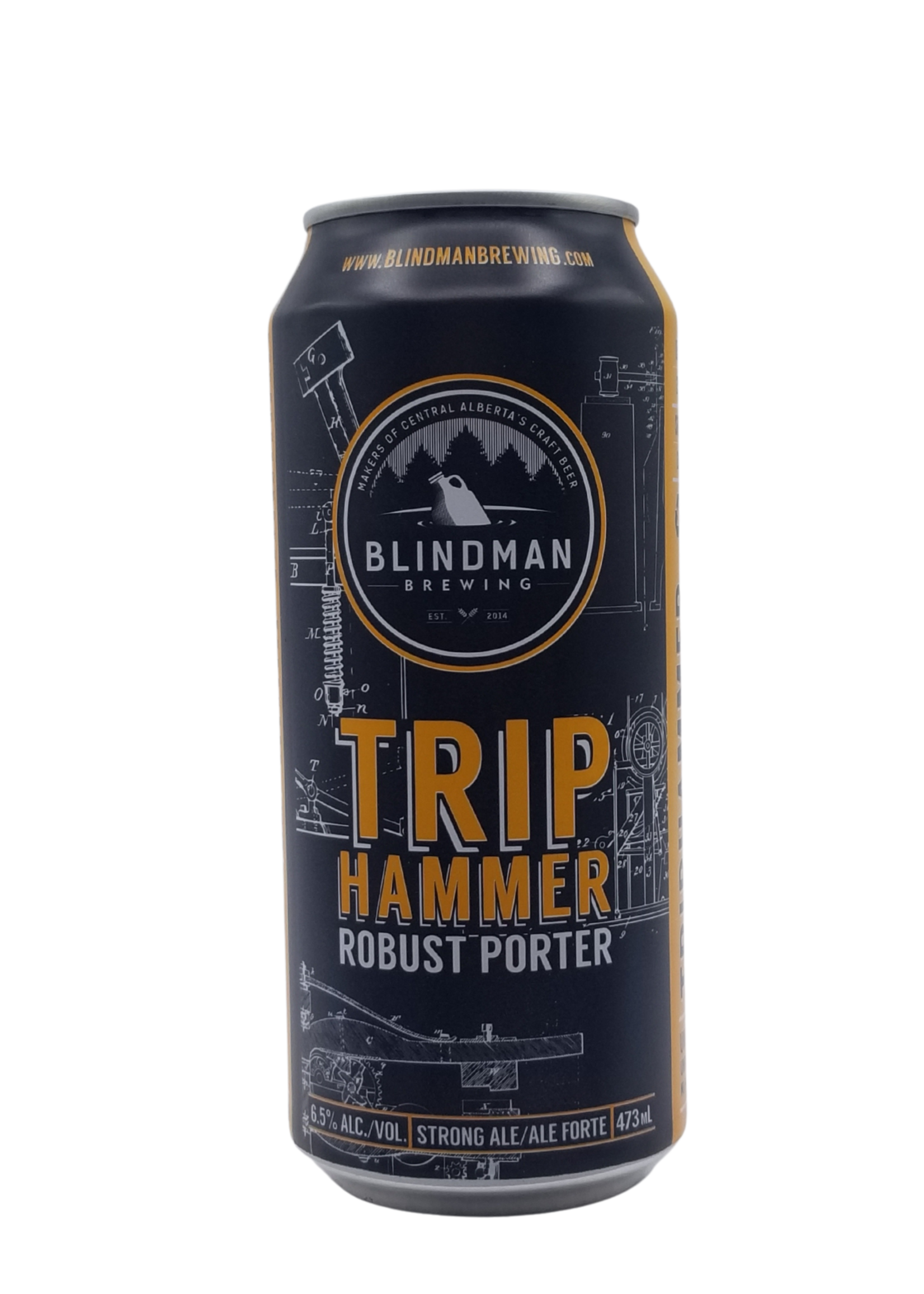 Blindman Brewing Blindman Brewing Triphammer Robust Porter 473ml