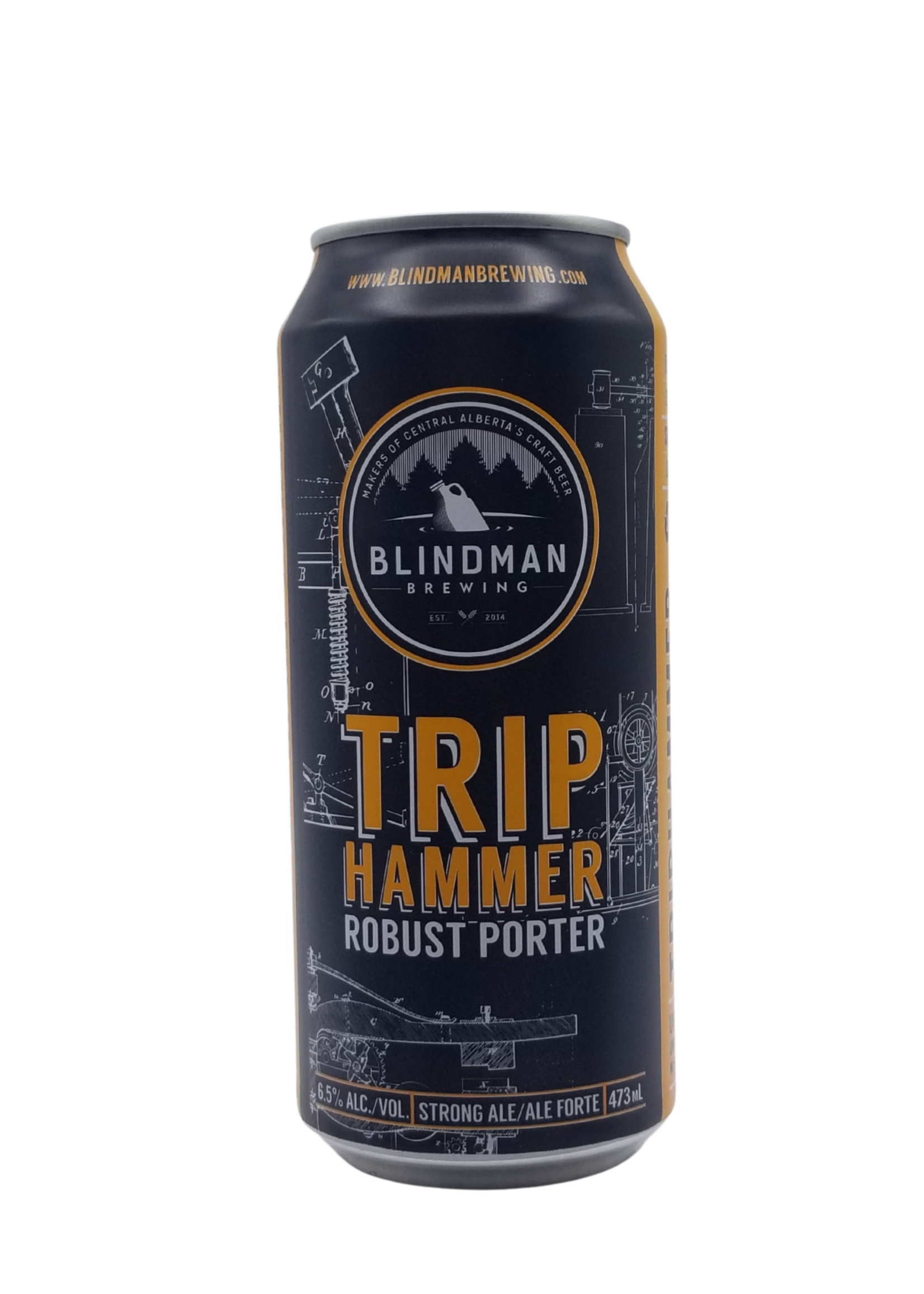 Blindman Brewing Blindman Brewing Triphammer Robust Porter 473ml