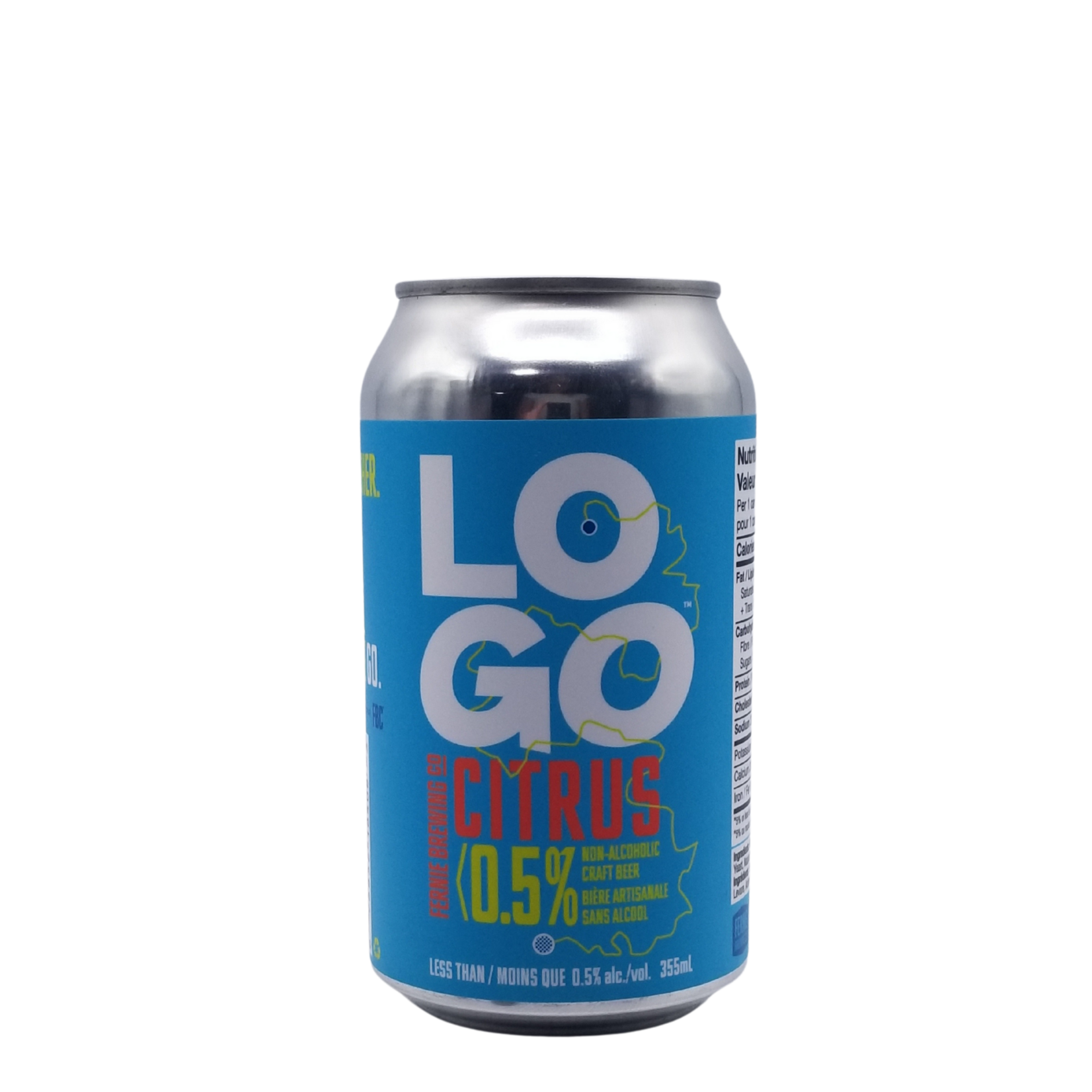 Fernie Brewing Fernie Brewing LOGO Non-Alcoholic Citrus 355ml