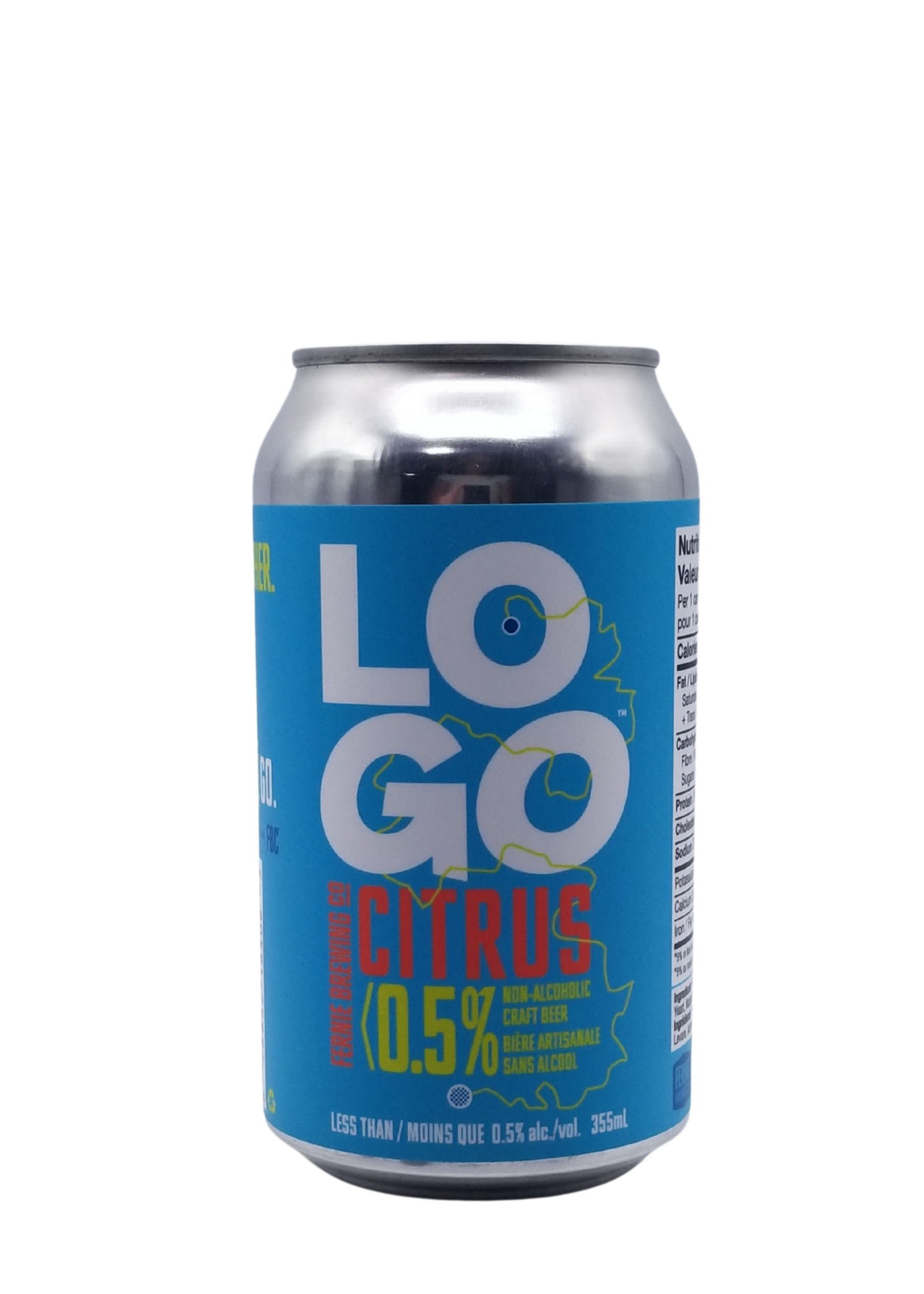 Fernie Brewing Fernie Brewing LOGO Non-Alcoholic Citrus 355ml