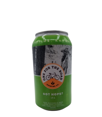 One for the Road Got Hops? Non-Alcoholic IPA  355ml