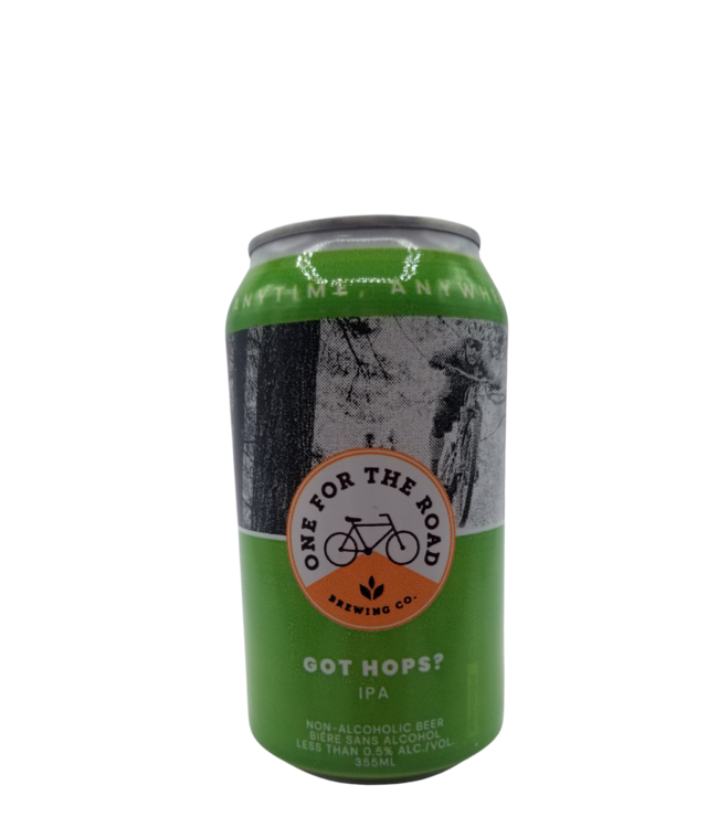 One for the Road Got Hops? Non-Alcoholic IPA  355ml