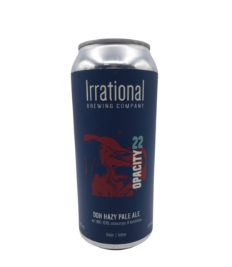 Irrational Brewing Exp. Opacity 22: DDH Hazy Pale Ale 473ml