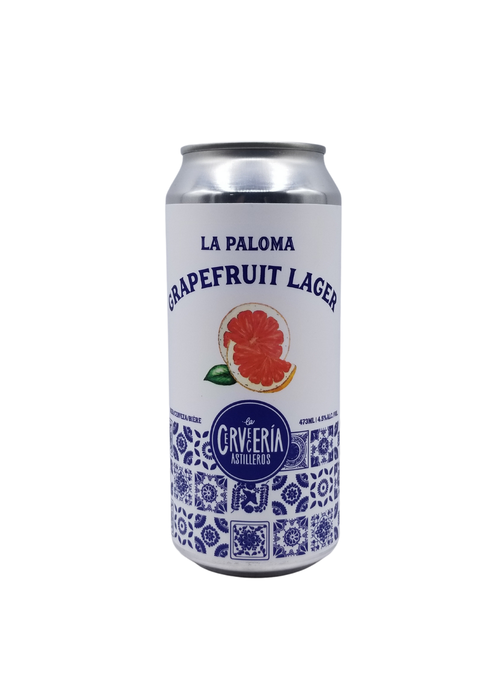 La Cerveceria La Cerveceria Astilleros La Rosada Grapefruit Lager 473ml