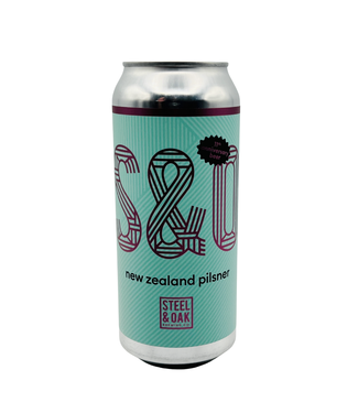 Steel & Oak Brewing Co. Steel & Oak Brewing Co. Anniversary New Zealand Pilsner 473ml