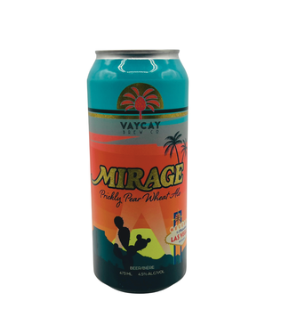 VayCay Brewing Co. Vaycay Brewing Co. Mirage Prickly Pear Wheat Ale 473ml