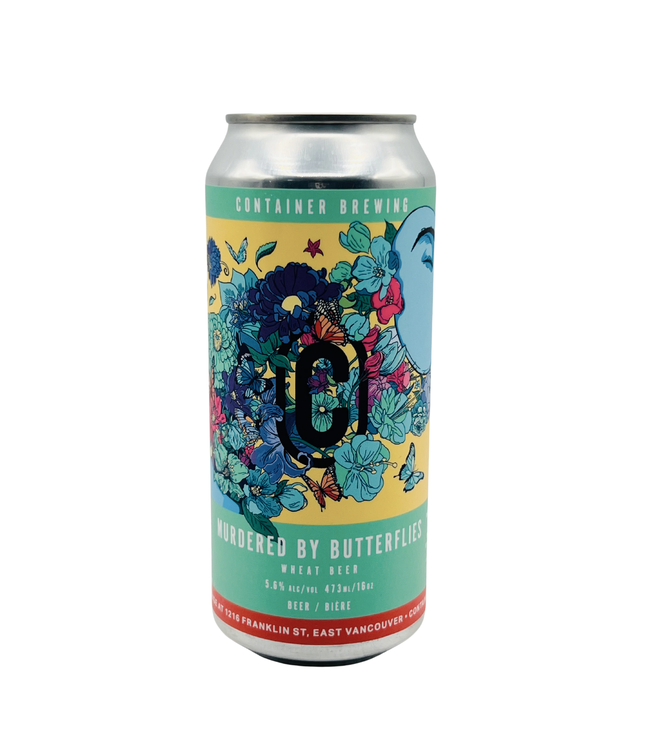 Container Brewing Murdered By Butterflies Wheat Beer 473ml