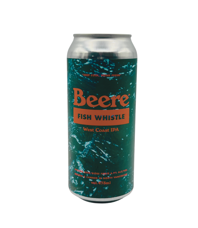 Beere Brewing Co. Fish Whistle West Coast IPA 473ml