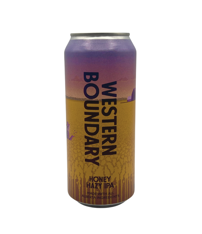 Born Brewing Co. Western Boundary Honey Hazy IPA 473ml