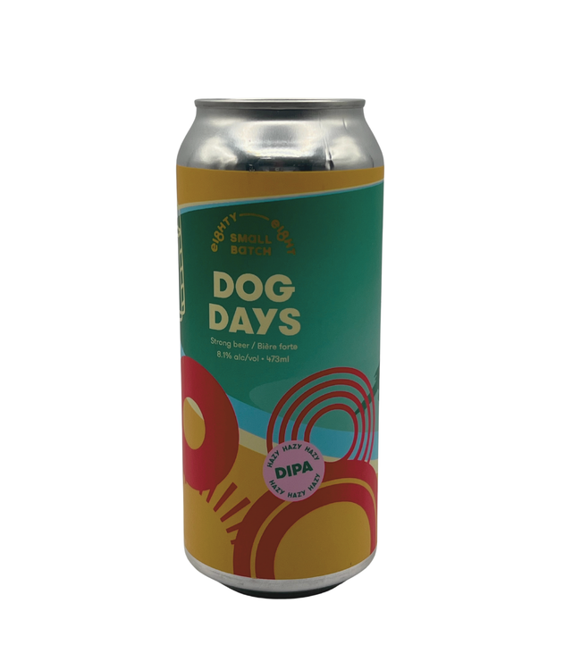 Eighty Eight Brewing Co. Dog Days Hazy DIPA 473ml