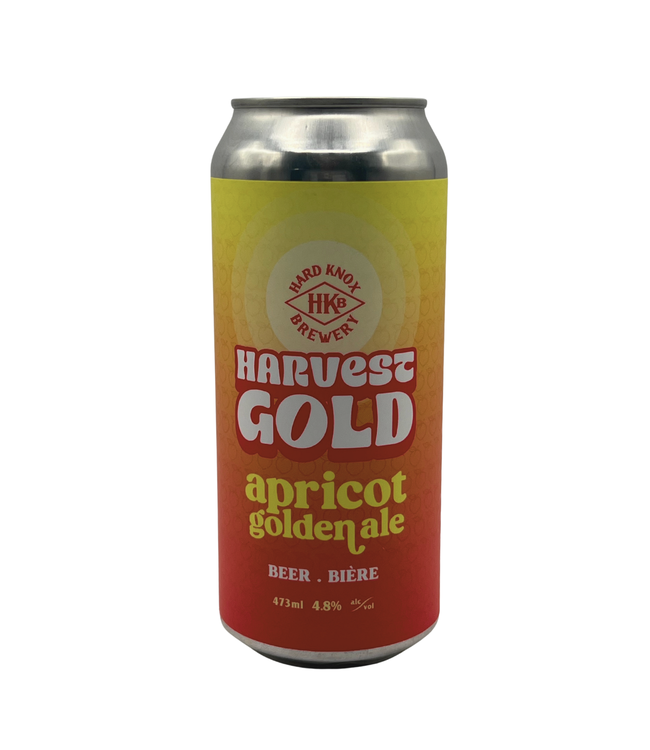 Hard Knox Brewery Harvest Gold Apricot Ale 473ml