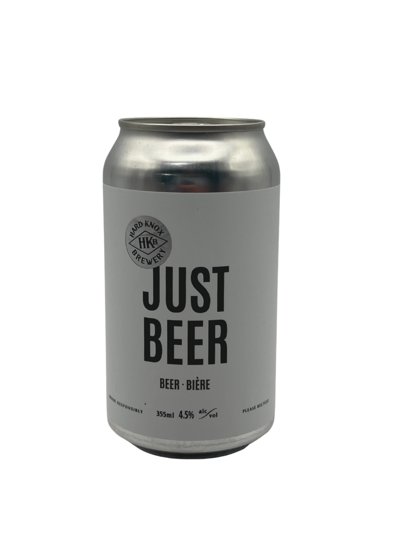 Hard Knox Brewery Hard Knox Brewery Just Beer Lager 355ml