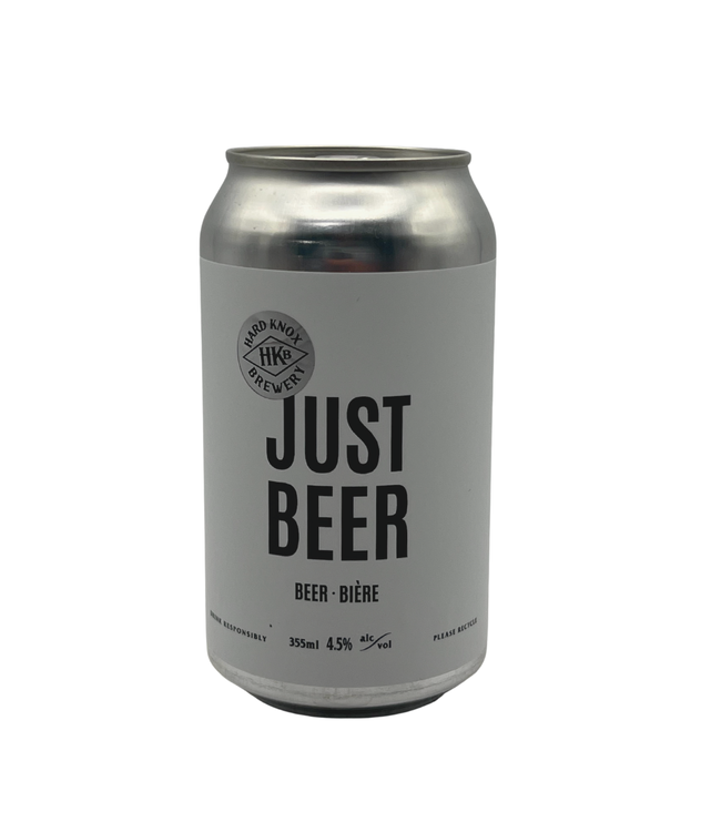 Hard Knox Brewery Just Beer Lager 355ml