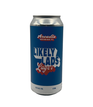 Arcadia Brewing Arcadia Brewing Likely Lads Lager 473ml