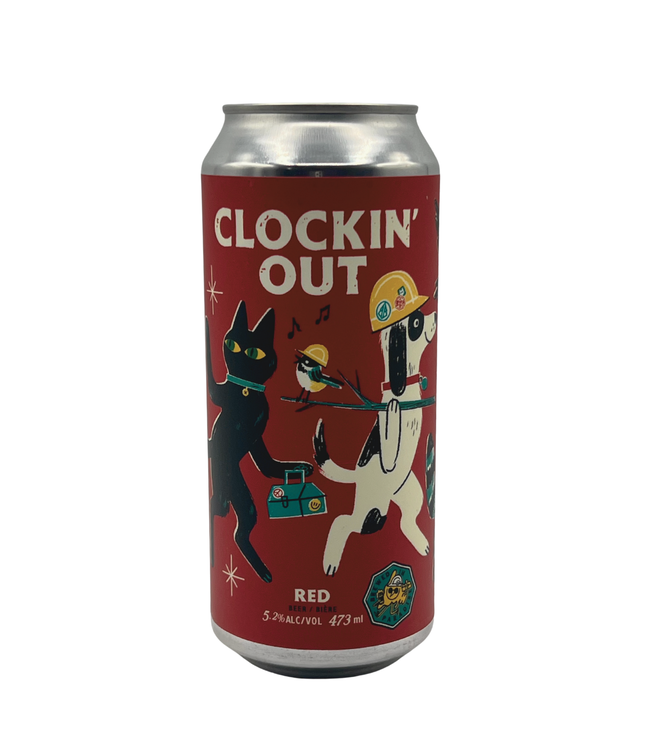 Banished Brewing Clockin' Out Red Ale 473ml