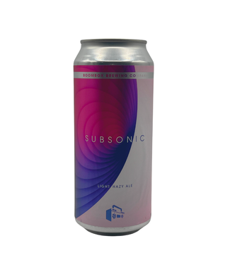 Boombox Brewing Boombox Brewing Subsonic Light Hazy Ale 473ml