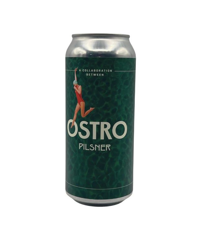 Superflux X Four Winds Collab: Ostro Pilsner 473ml