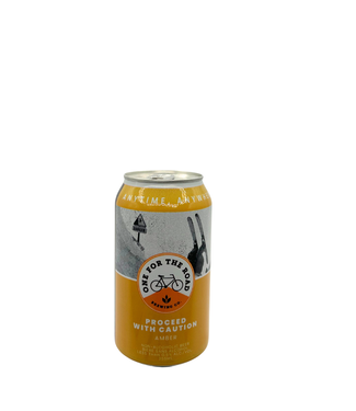 One For the Road Brewing One for the Road Proceed with Caution Amber Non-Alcoholic 355ml