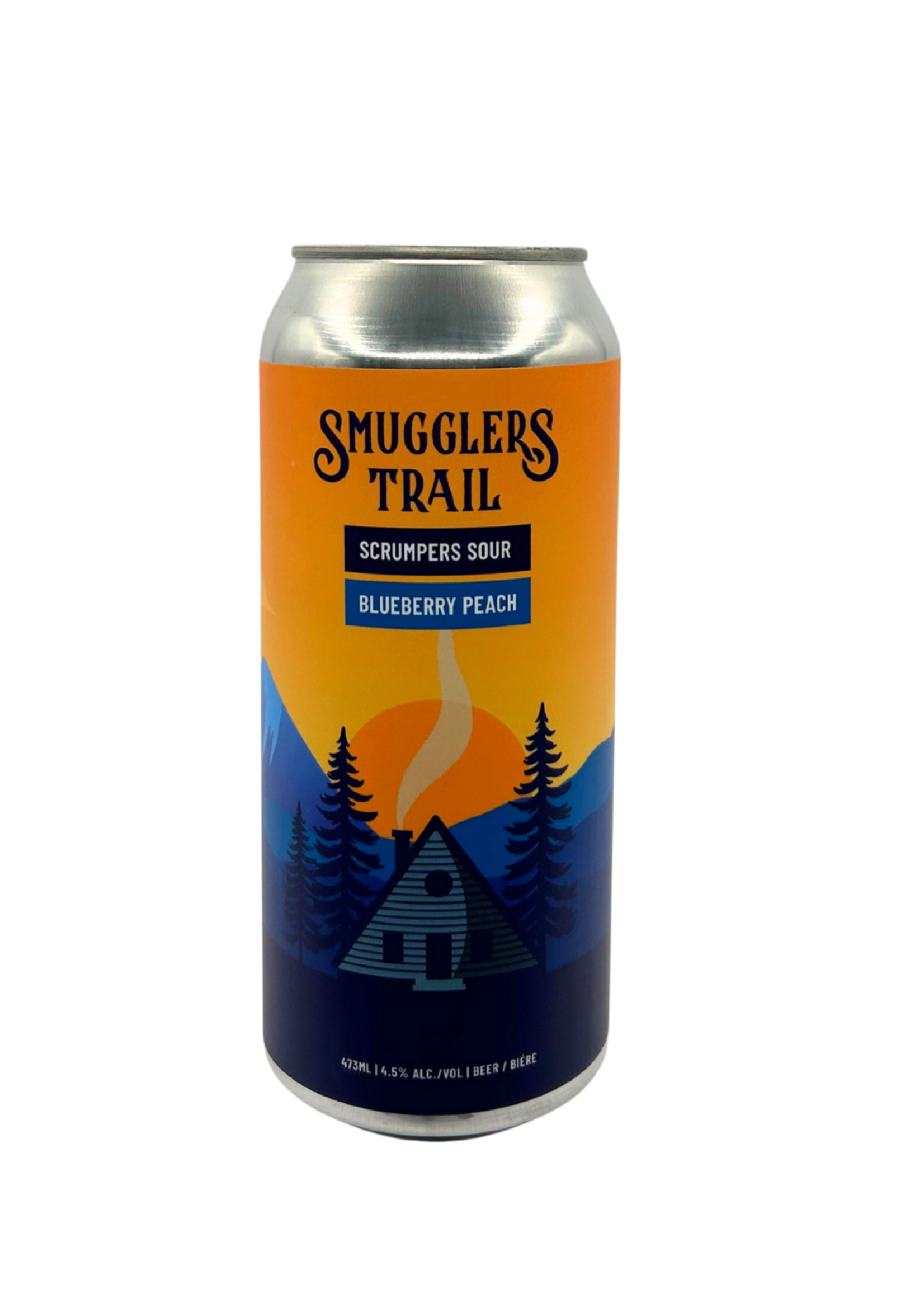 Smugglers Trail Brewery Smugglers Trail Brewery Scrumpers Blueberry Peach Sour 473ml