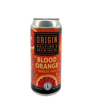 Origin Malting & Brewing Origin Malting & Brewing Blood Orange Wheat Ale 473ml