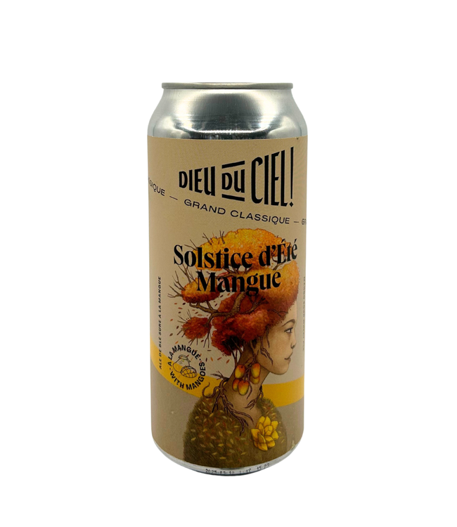 Dieu du Ciel! Solstice d'Été Mangue Sour Wheat Ale With Mango 473ml