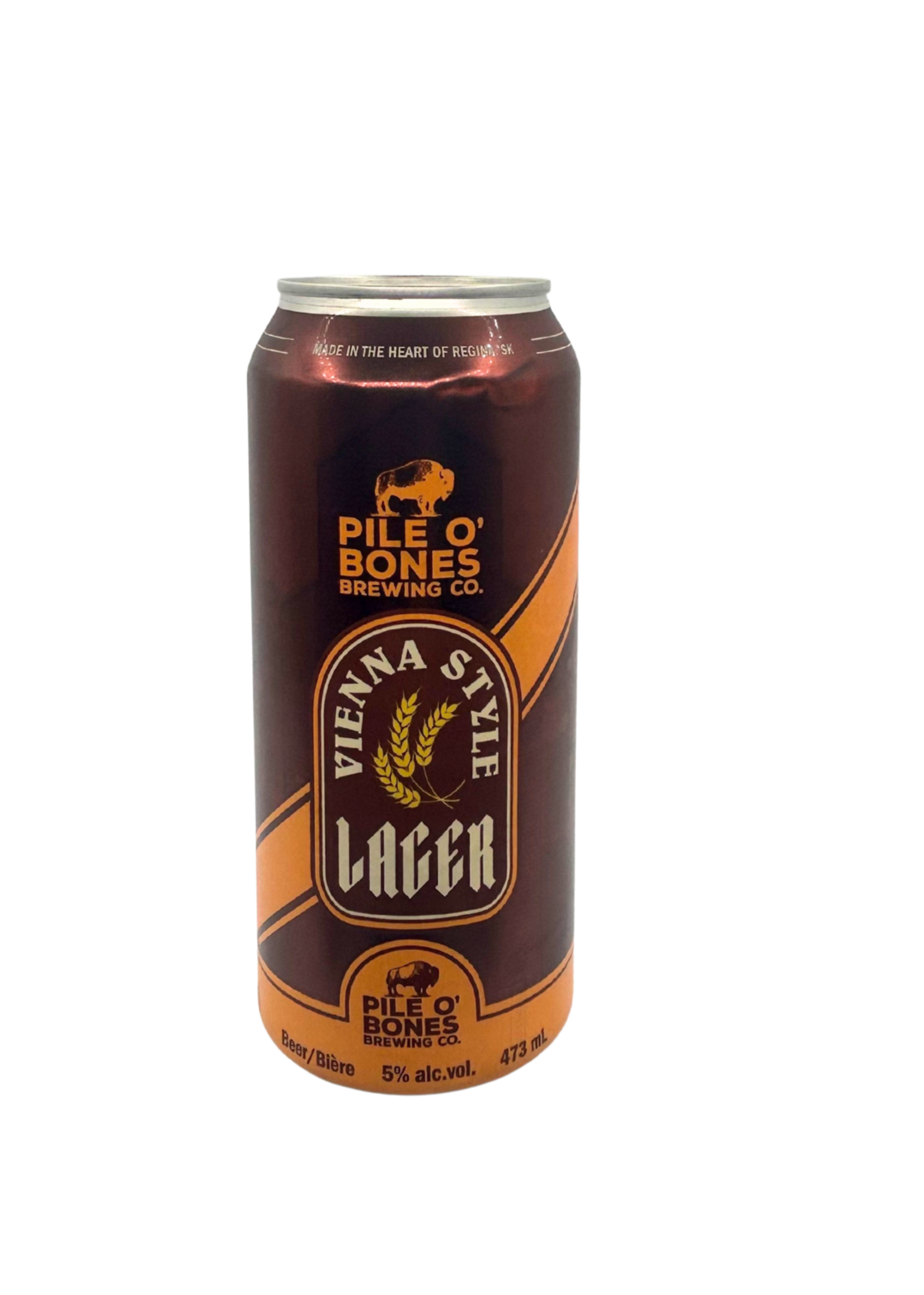 Pile O' Bones Brewing Pile O' Bones Brewing Co. Vienna Lager 473ml