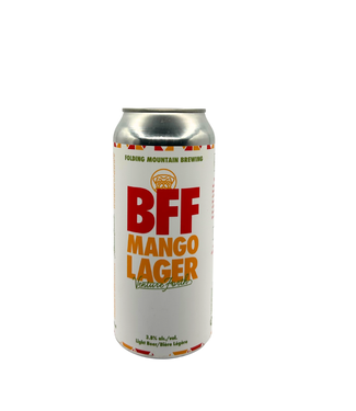 Folding Mountain Brewing Folding Mountain Brewing BFF Mango Lager 473ml