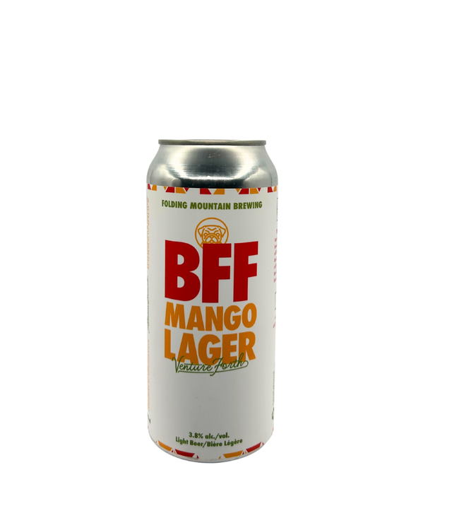 Folding Mountain Brewing BFF Mango Lager 473ml