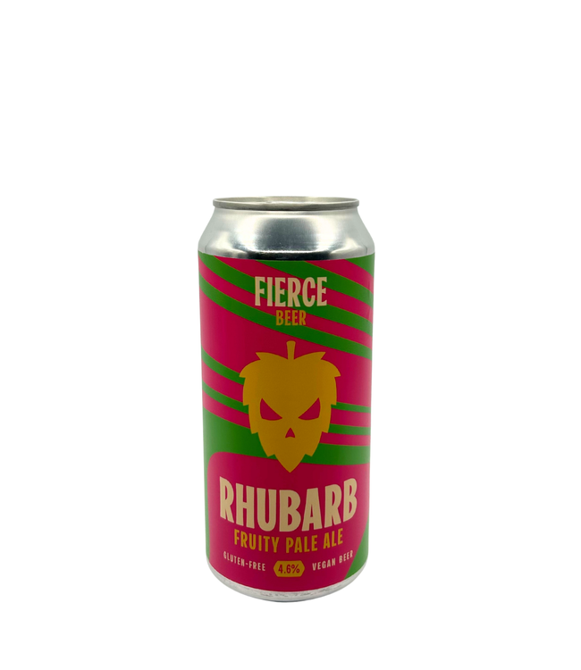 Fierce Beer Gluten Free Rhubarb Fruity Pale Ale 440ml