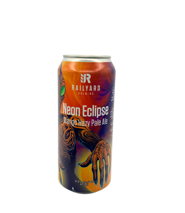 Railyard Brewing Neon Eclipse Mango Hazy Pale Ale 473ml