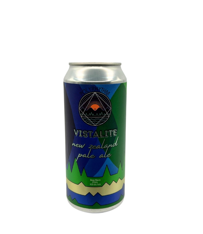 Polyrhythm Brewing Vistalite NZ Pale Ale 473ml