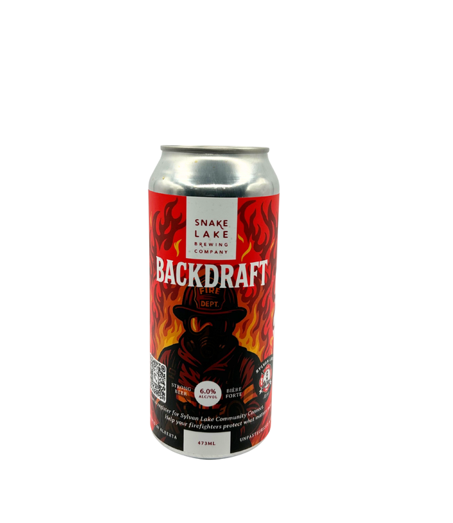 Snake Lake Brewing Backdraft Red Rye IPA 473ml