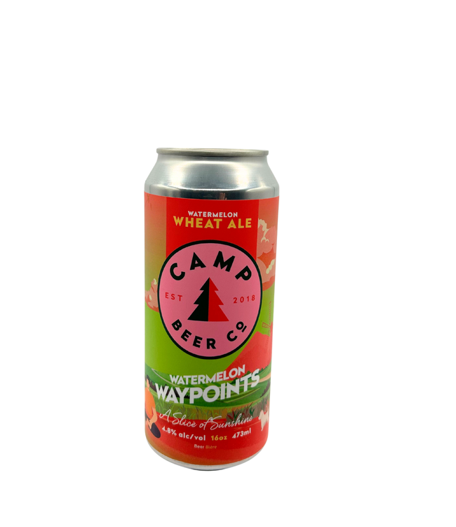 Camp Beer Co. Watermelon Waypoints Wheat Ale 473ml