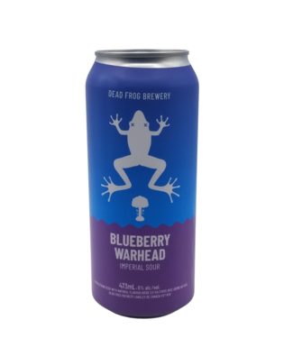Dead Frog Brewing Dead Frog Brewing Blueberry Warhead Imperial Sour 473ml