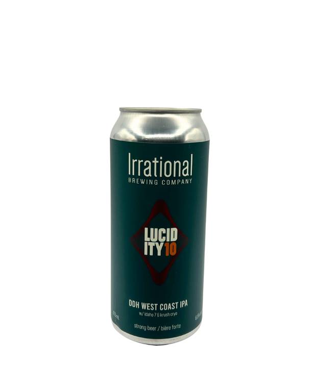 Irrational Brewing Exp. Lucidity 10: DDH West Coast IPA 473ml