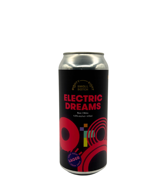 Eighty Eight Brewing Co. Electric Dreams Czech Lager 473ml