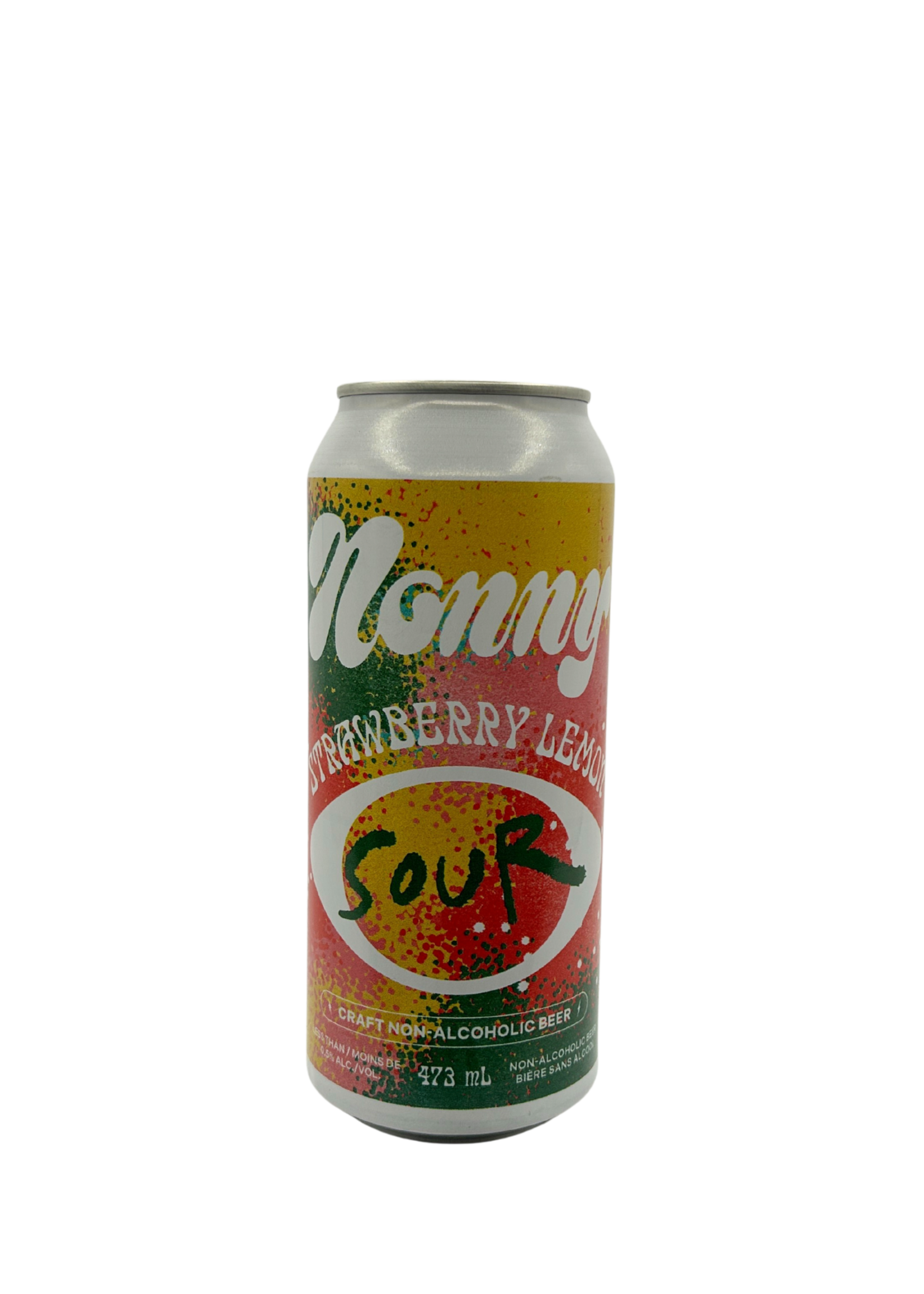Nonny Non-Alcoholic Strawberry Lemon Sour 473ml