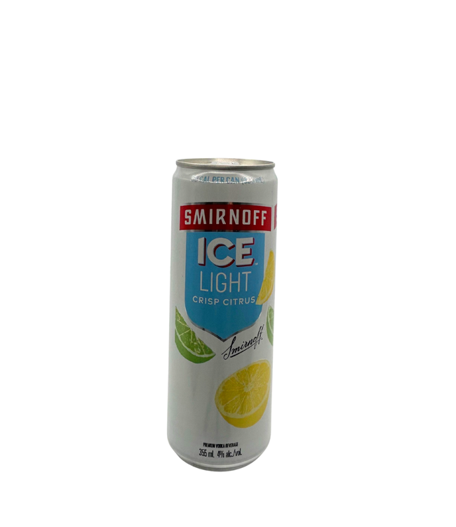 Smirnoff Ice Light  Crisp Citrus 355 ml