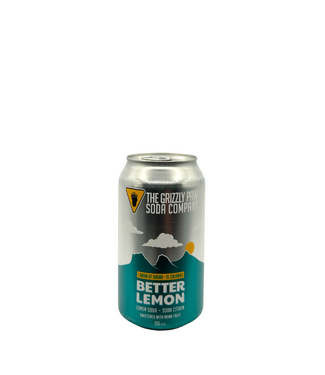 The Grizzly Paw Brewing Co better Lemon Soda 355 ml